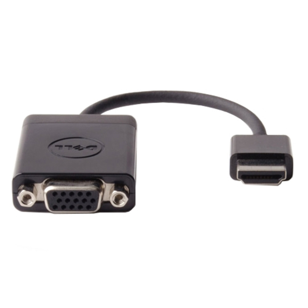DELL DAUBNBC084, HDMI, VGA (D-Sub), Mle, Femelle, Droit, Droit