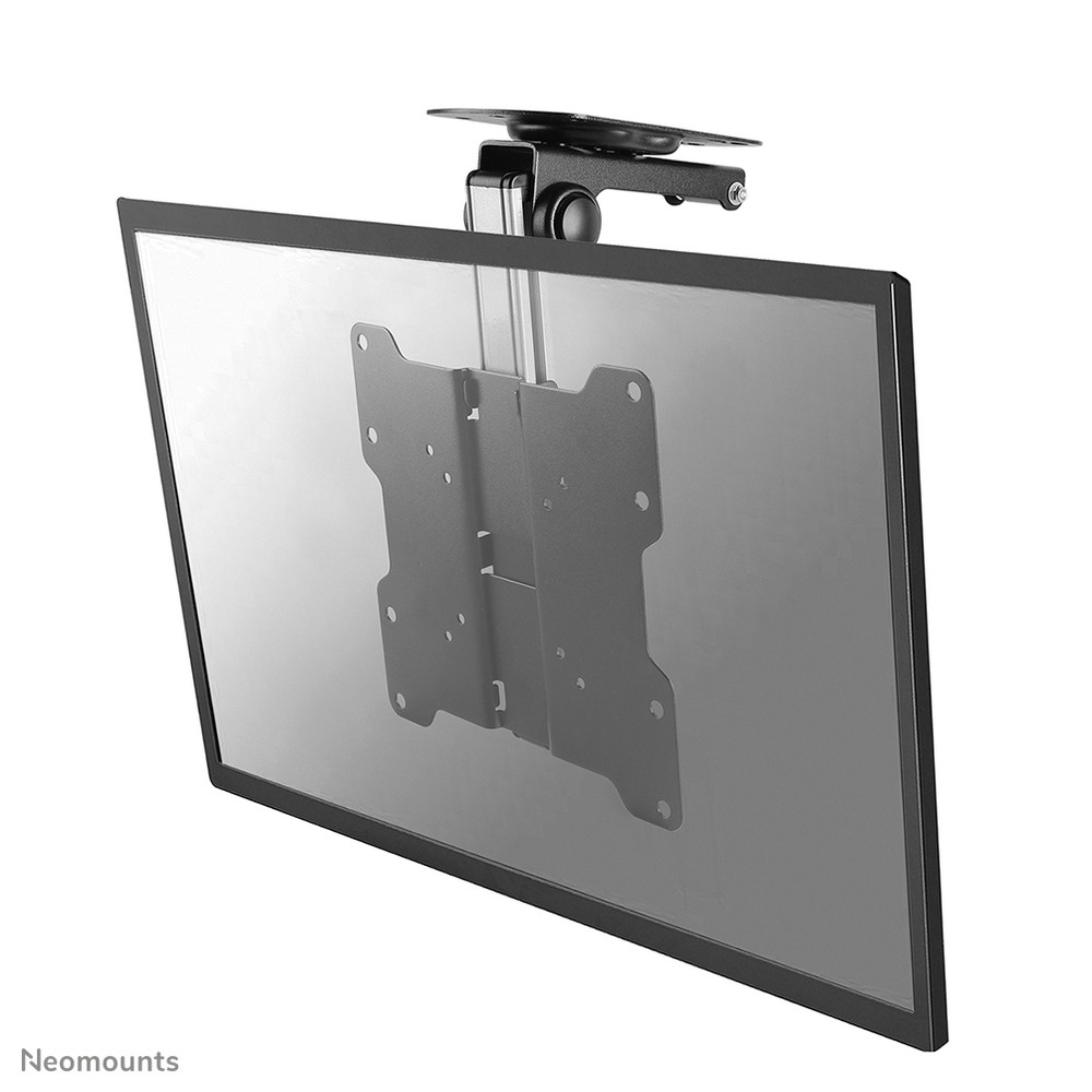 Neomounts FPMA-C020BLACK Support de plafond pour écran de 10-40' - h26.5-40 cm, 101,6 cm (40'), 75 x 75 mm, 200 x 200 mm, 0 - 90°, Acier, Noir
