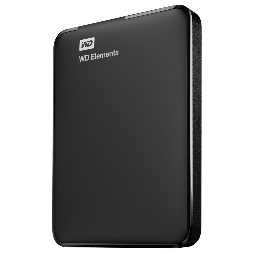 Western Digital WD Elements Portable, 1000 Go, 2.5', 3.2 Gen 1 (3.1 Gen 1), Noir WDBUZG0010BBK-WESN