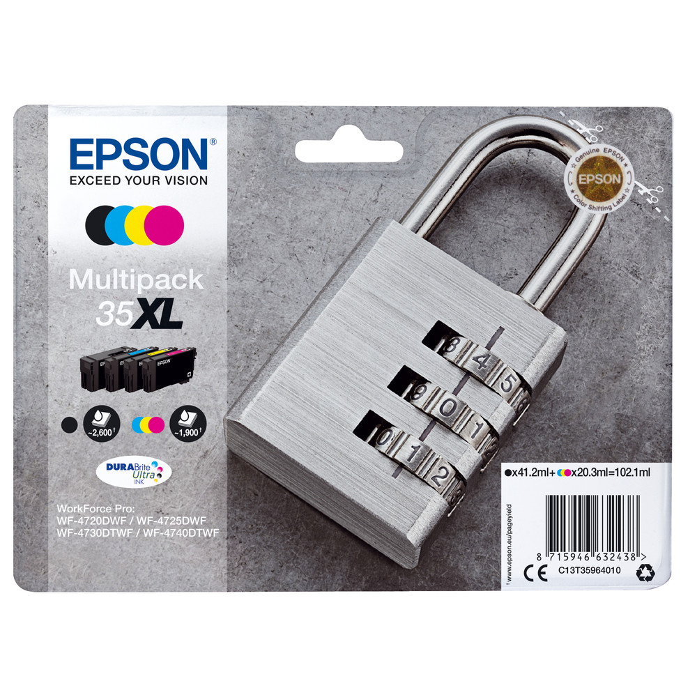 Epson Cadenas Multipack 35XL - vue 6