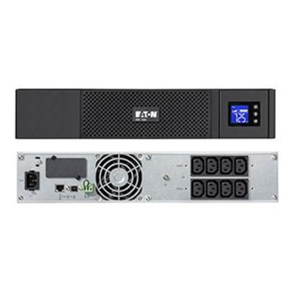Eaton 5SC 1500I RACK2U, Interactivité de ligne, 1,5 kVA, 1050 W, 184 V, 276 V, 45/65 Hz 5SC1500IR