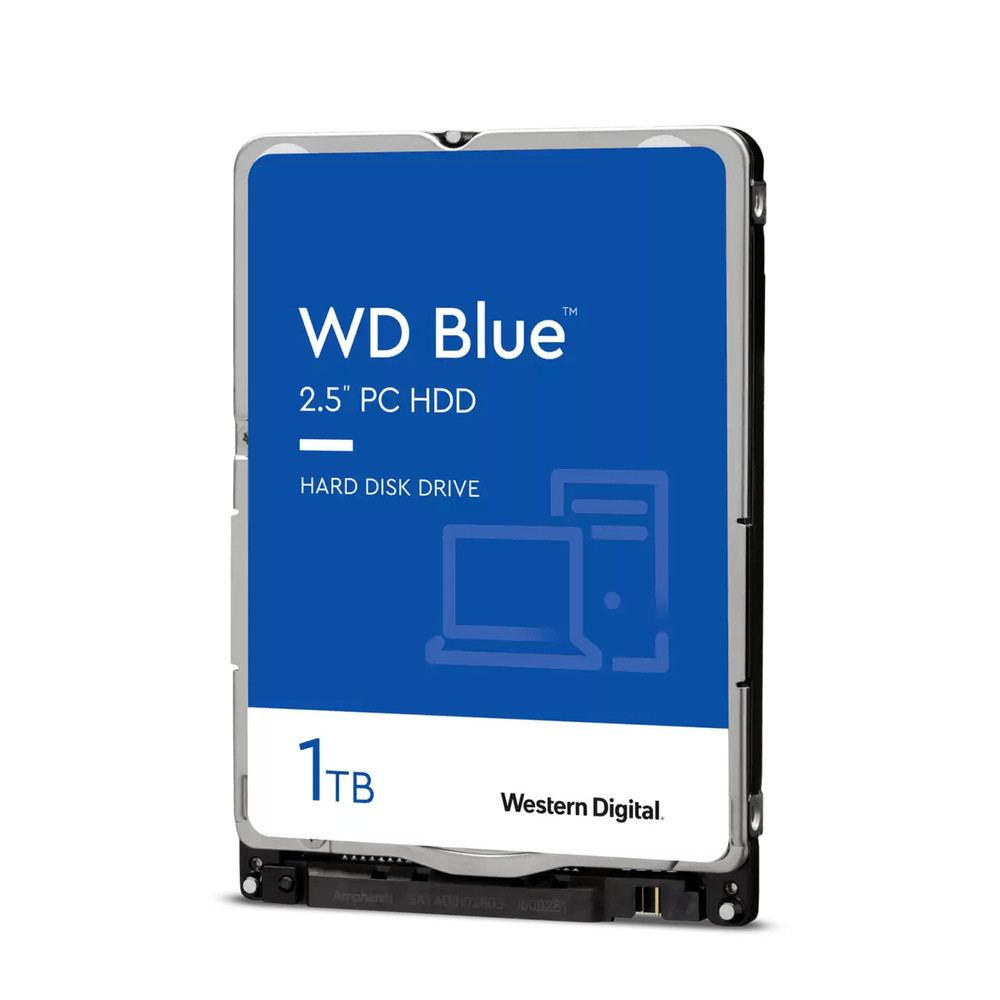Western Digital Blue, 1 To, 5400 tr/min, 128 Mo, 2.5', Srie ATA III WD10SPZX