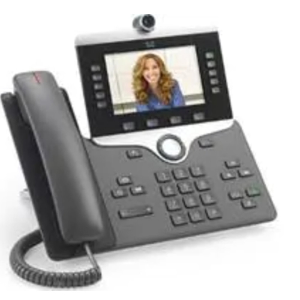 Cisco CP-8865NR-K9=, Tlphone IP, Charbon de bois, Combin filaire, ABS, Sur bureau/mural, Numrique