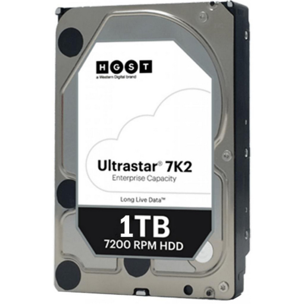 Western Digital Ultrastar HUS722T1TALA604, 3.5', 1000 Go, 7200 tr/min 1W10001