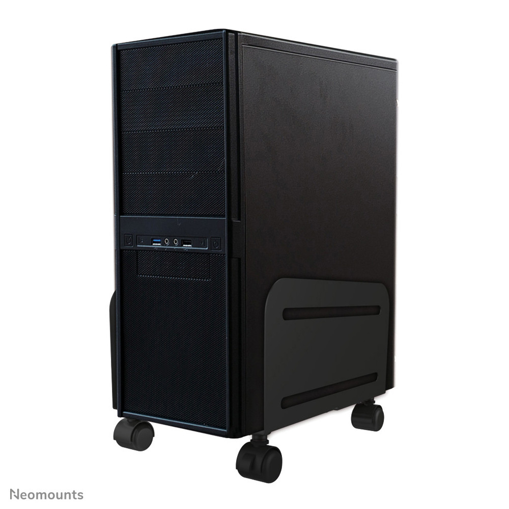 Neomounts CPU-M100BLACK Support pour ordinateur - max 10 kg - universel, Support CPU de chariot, Tower, 10 kg, Noir, Acier, Chine