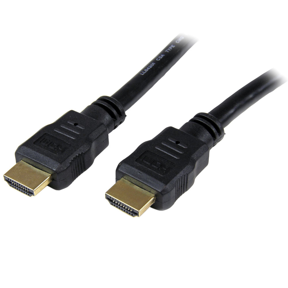 StarTech.com Câble HDMI haute vitesse Ultra HD 4K de 50cm - HDMI vers HDMI - Mâle / Mâle, 0,5 m, HDMI Type A (Standard), HDMI Type A (Standard), Compa