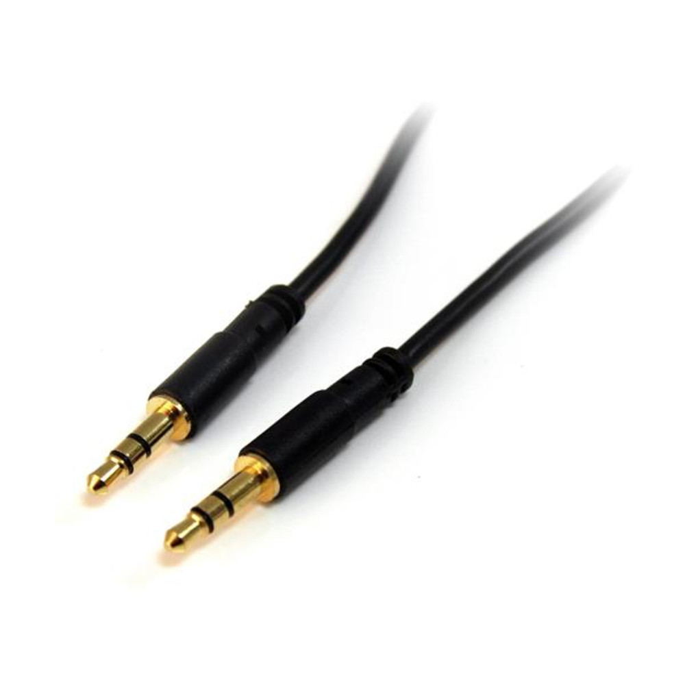 StarTech.com Câble audio stéréo Slim 3 5 mm de 90 cm / 3 5mm Mâle 3 5mm Mâle 0 91 MU3MMS