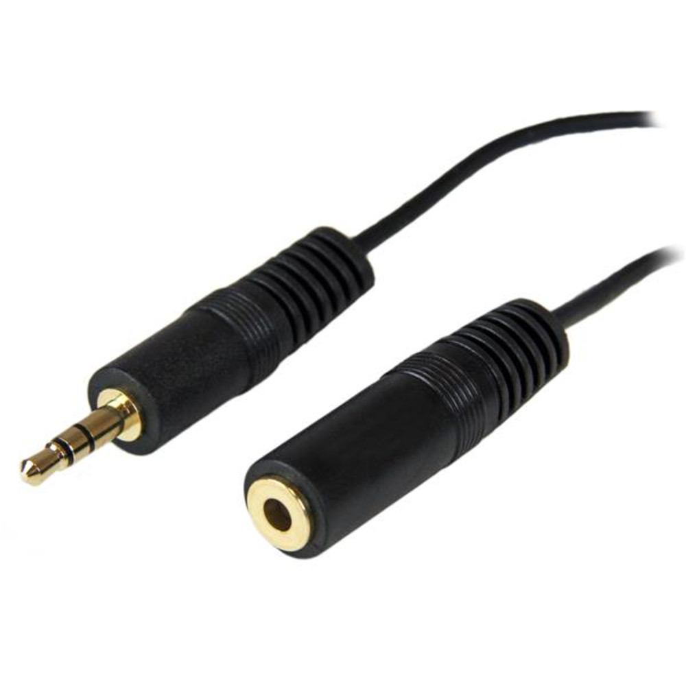 StarTech.com Câble d'extension audio pour enceinte PC de 3 6m Rallonge audio 3 5mm /F 3 5mm Mâle 3 5mm Femelle 3 7 MU12MF