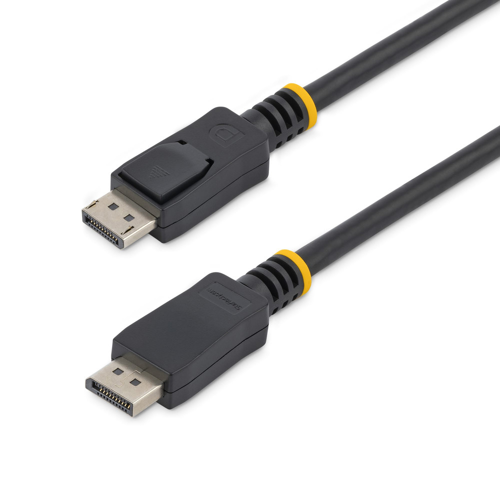 StarTech 2m Certified DisplayPort 1.2 Cable with Latches DP 4k Câble DisplayPort DisplayPort DisplayPort 2 à Verrouillage