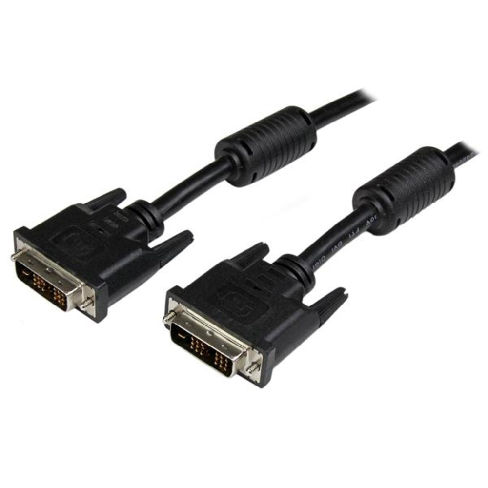 StarTech.com Câble DVI D Single Link de 3m Cordon DVI vers DVI pour écran numérique / 1920x1200 3 DVI D DVI D Mâle Mâle DVIDSMM3M
