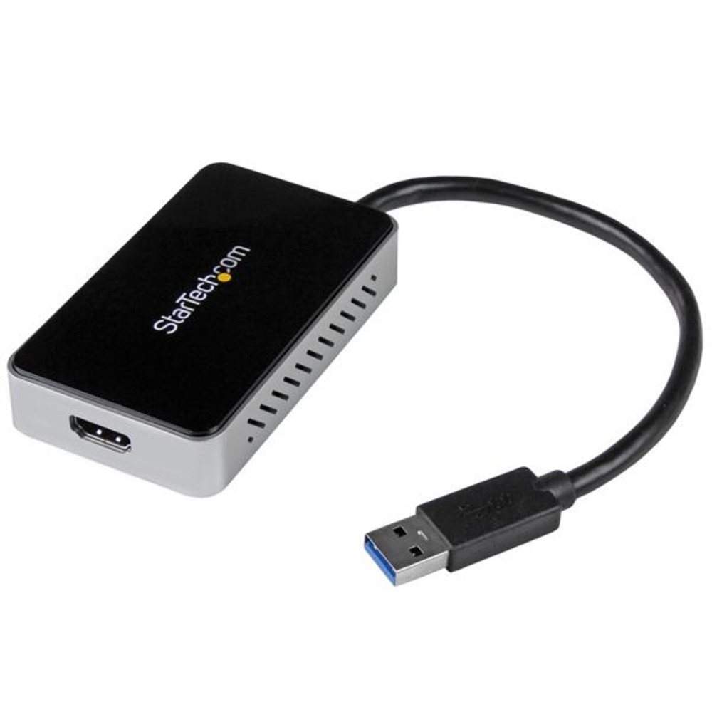 StarTech.com Adaptateur Vidéo Carte Graphique Externe USB 3.0 vers HDMI avec Hub USB 1920x1200 3.2 Gen 1 3.1 Gen 1 USB Type A Sortie HDMI 192