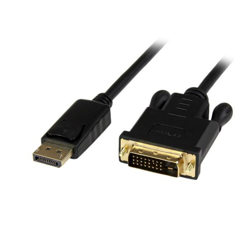 StarTech.com Câble adaptateur DisplayPort vers DVI actif de 91 cm Convertisseur DP vers DVI D 1920x1200 0 9 DisplayPort DVI D Mâle