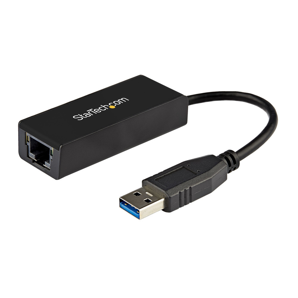 StarTech.com Adaptateur Réseau USB 3.0 vers Gigabit Ethernet, 10/100/1000 Mbps, USB vers RJ45, Adaptateur USB 3.0 vers LAN, Adaptateur Ethernet USB 3.
