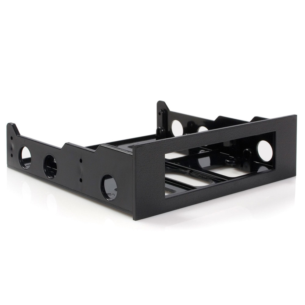 StarTech.com Adaptateur de montage de disque dur 2,5' dans baie 3,5' - Support de montage, 13,3 cm (5.25'), Panneau de façade, Noir, 3.5', Plastique,