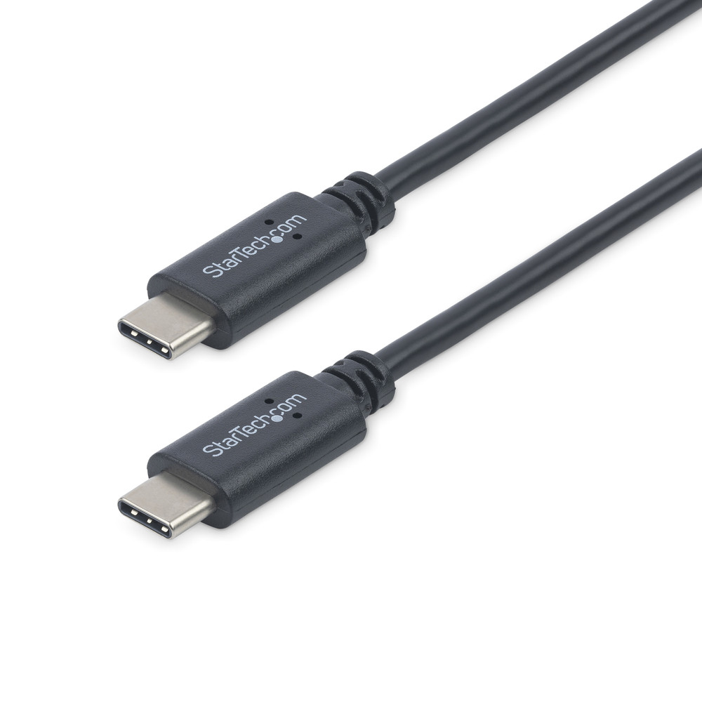 StarTech.com Câble de Charge USB C de 1m Charge et Synchronisation PD Câble de Charge USB 2.0 Certifié USB IF Cordon de Charge USB C 1