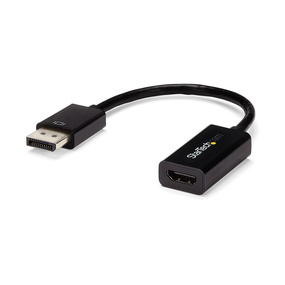 StarTech.com Adaptateur DisplayPort vers HDMI - Convertisseur Vidéo DP Actif 4K 30Hz vers HDMI - Câble d'Adaptation pour Moniteur/TV/Écran HDMI - Adap