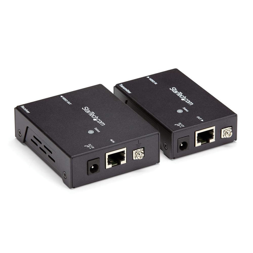 StarTech.com Extendeur HDMI sur Cat5e / 6 - Extender HDMI par RJ45 avec POC (Power over Cable), 4096 x 2160 pixels, Émetteur et récepteur AV, 70 m, Av