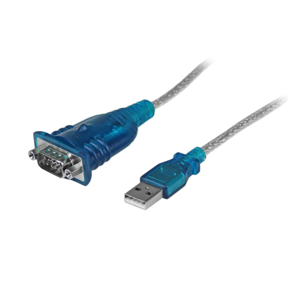 StarTech.com Câble Adaptateur USB vers Série DB9 RS232 - Mâle / Mâle, Gris, 0,43 m, USB 2.0 Type-A, DB-9, Mâle, Mâle ICUSB232V2