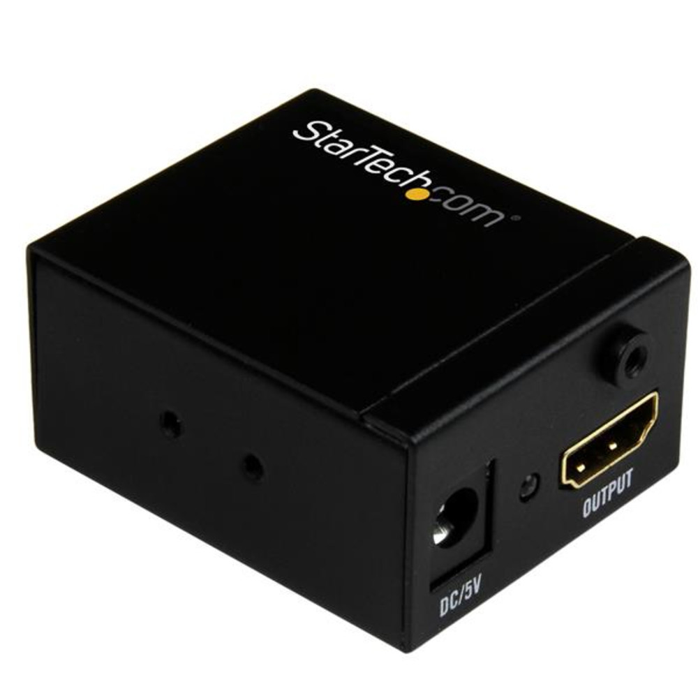 StarTech.com Amplificateur de signal HDMI à 35 m - 1080p, 1920 x 1080 pixels, Répéteur AV, 35 m, Noir HDBOOST