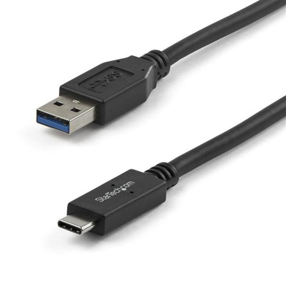 StarTech.com Câble de Charge USB-A vers USB-C de 1m, USB 10Gbps, Charge et Synchronisation, 3A, Certifié USB-IF - Cordon de Charge USB, 1 m, USB A, US