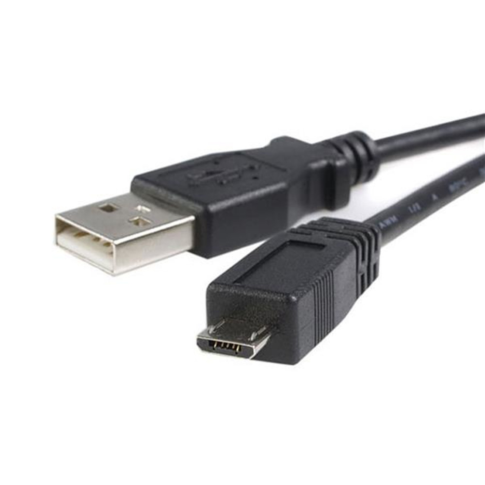 StarTech.com Câble Micro USB 2 m - A vers Micro B, 2 m, USB A, Micro-USB B, USB 2.0, Mâle/Mâle, Noir UUSBHAUB2M