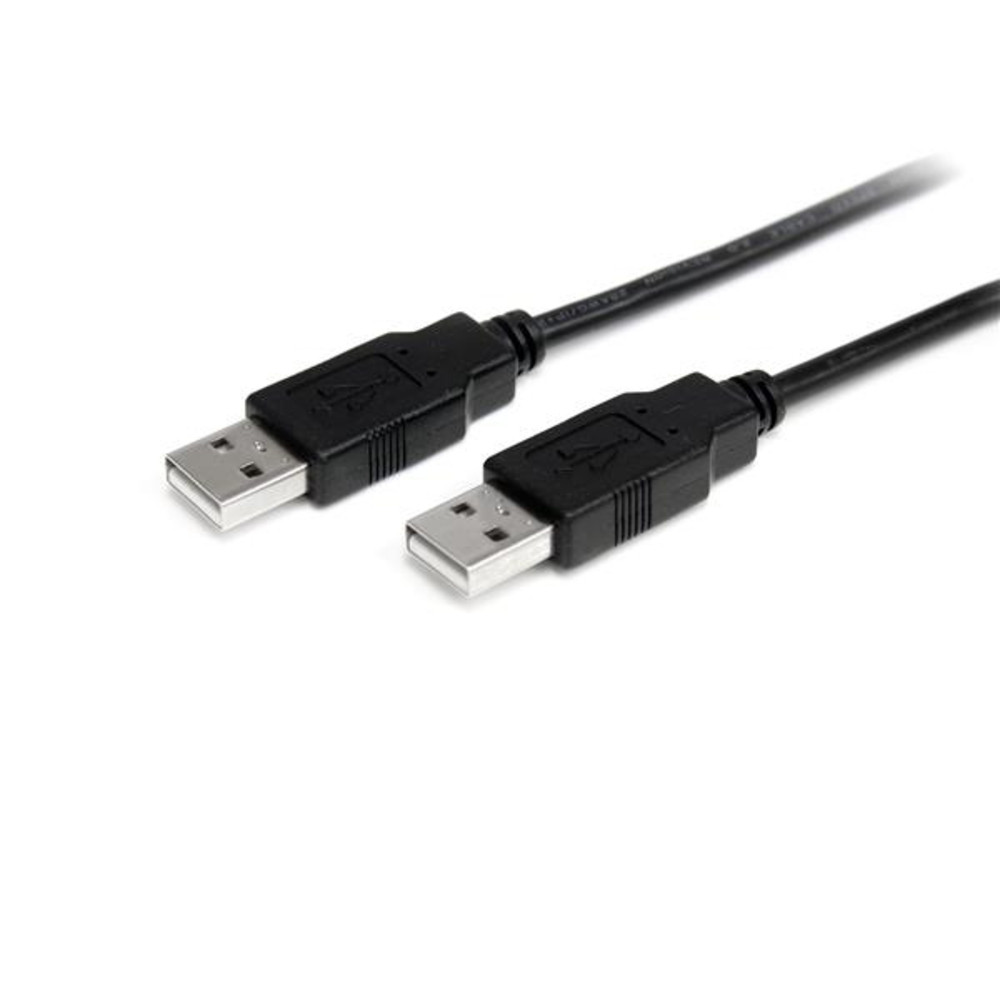StarTech.com Câble USB 2.0 A vers A de 1 m - M/M, 2 m, USB A, USB A, USB 2.0, Mâle/Mâle, Noir USB2AA1M