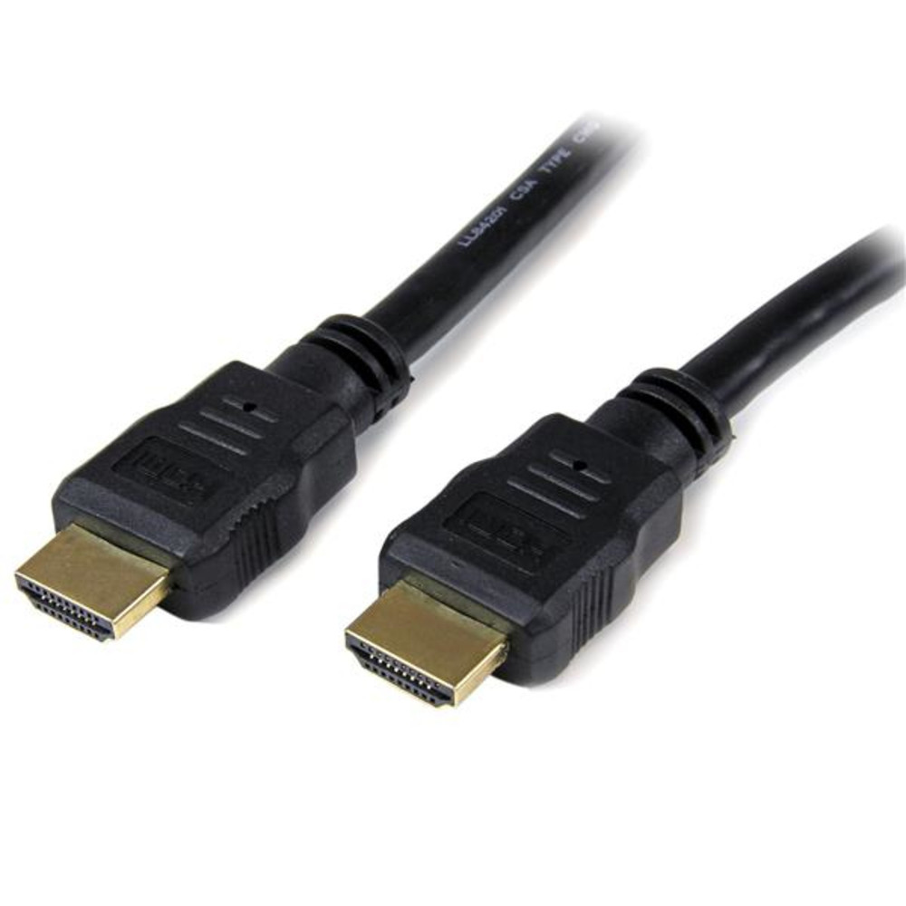 StarTech.com Câble HDMI haute vitesse Ultra HD 4k de 1,5m - HDMI vers HDMI - Mâle / Mâle, 1,5 m, HDMI Type A (Standard), HDMI Type A (Standard), Noir