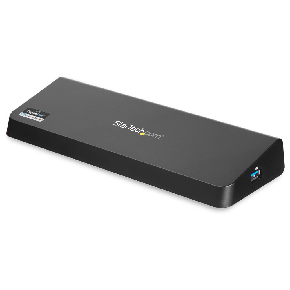 StarTech.com Station d'Accueil USB 3.0 à 3 Écrans avec 2x 4K DisplayPort et HDMI Hub USB A à 5 Ports 1x Fast Charge Audio 3 5 mm GbE Docking - vue 4