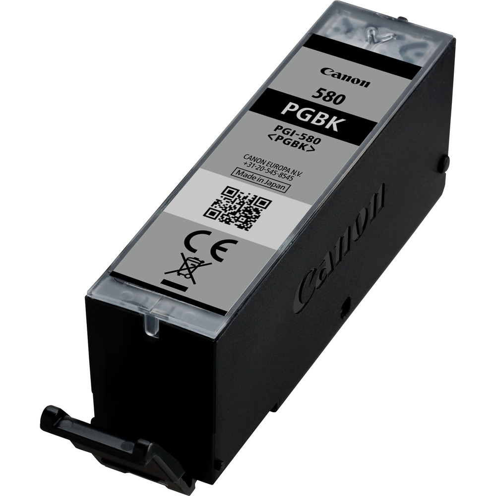 Canon Cartouche d'encre noire pigmentée PGI-580BK, Encre à pigments, 11,2 ml 2078C001