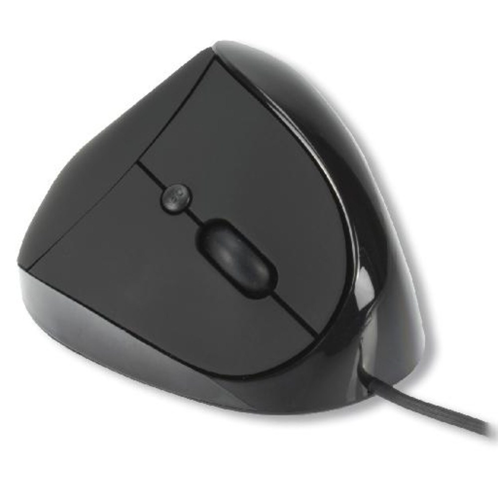 MCL SS-616DU/N, Droitier, Optique, USB Type-A, 1600 DPI, Noir