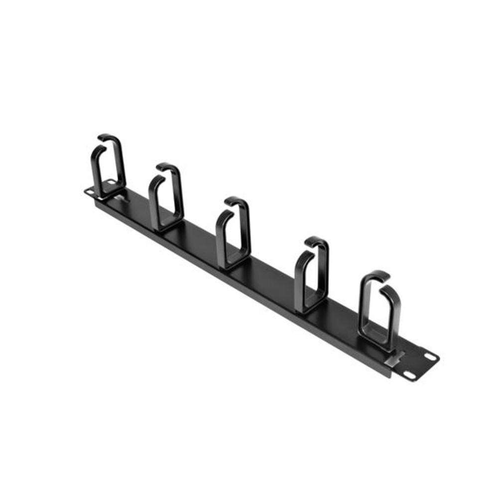StarTech.com Panneau de gestion de câbles 1U 19' pour rack - Guide pour câbles en métal, Panneau de gestion de câbles, Noir, Acier, 1U, TAA, REACH, CE