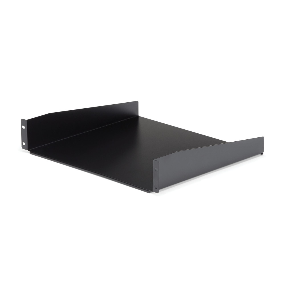 StarTech.com Étagère Rack Serveur 2U Étagère Cantilever Universelle pour Armoire Rack d'Équipement Réseau 19' Acier Haute Résistance Poids Max 2