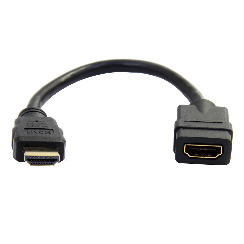 StarTech.com Rallonge HDMI 15,2cm - Câble HDMI Court M/F - Rallonge de Câble HDMI 4K - Économiseur de Port HDMI UHD 4K30Hz M/F - HDMI 1.4 Haut Débit -