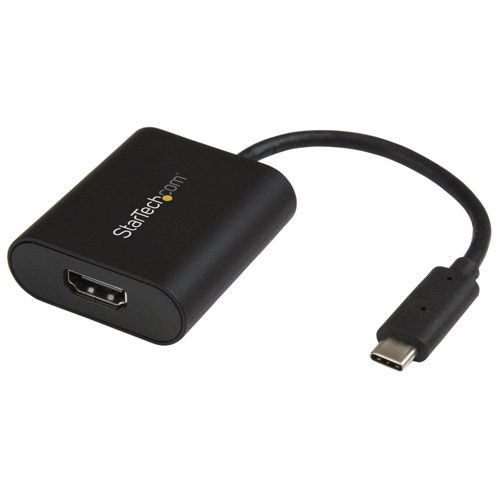 StarTech.com Adaptateur USB-C vers HDMI avec switch pour mode présentateur - 4K 60 Hz, 3.2 Gen 1 (3.1 Gen 1), USB Type-C, Sortie HDMI, 3840 x 2160 pix