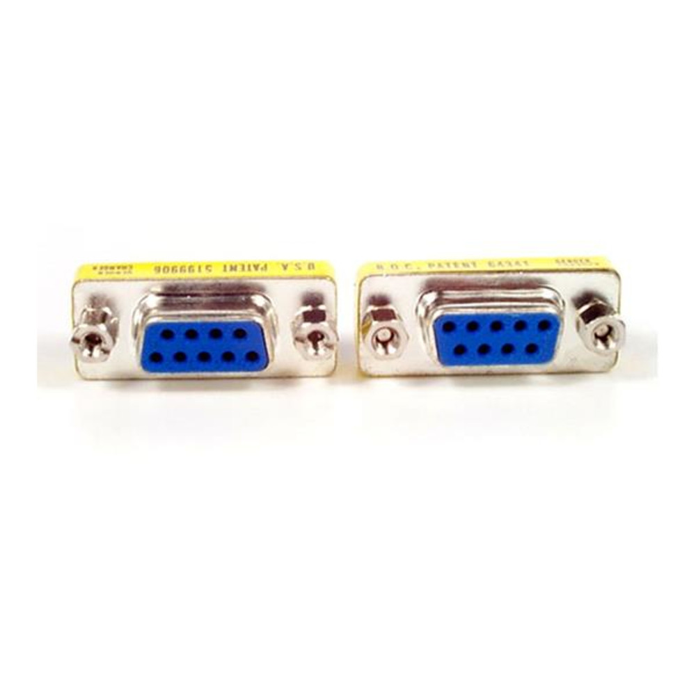 StarTech.com Slimline Gender Changer DB9F to DB9F, Femelle, Femelle, DB9 Female, DB9 Female, 9,5 g, 90 mm, 125 mm GC9SF