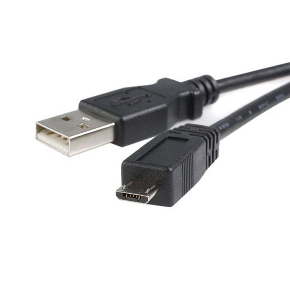 StarTech.com Câble Micro USB 3 m M/M - USB A vers Micro B, 3 m, USB A, Micro-USB B, USB 2.0, Mâle/Mâle, Noir UUSBHAUB3M