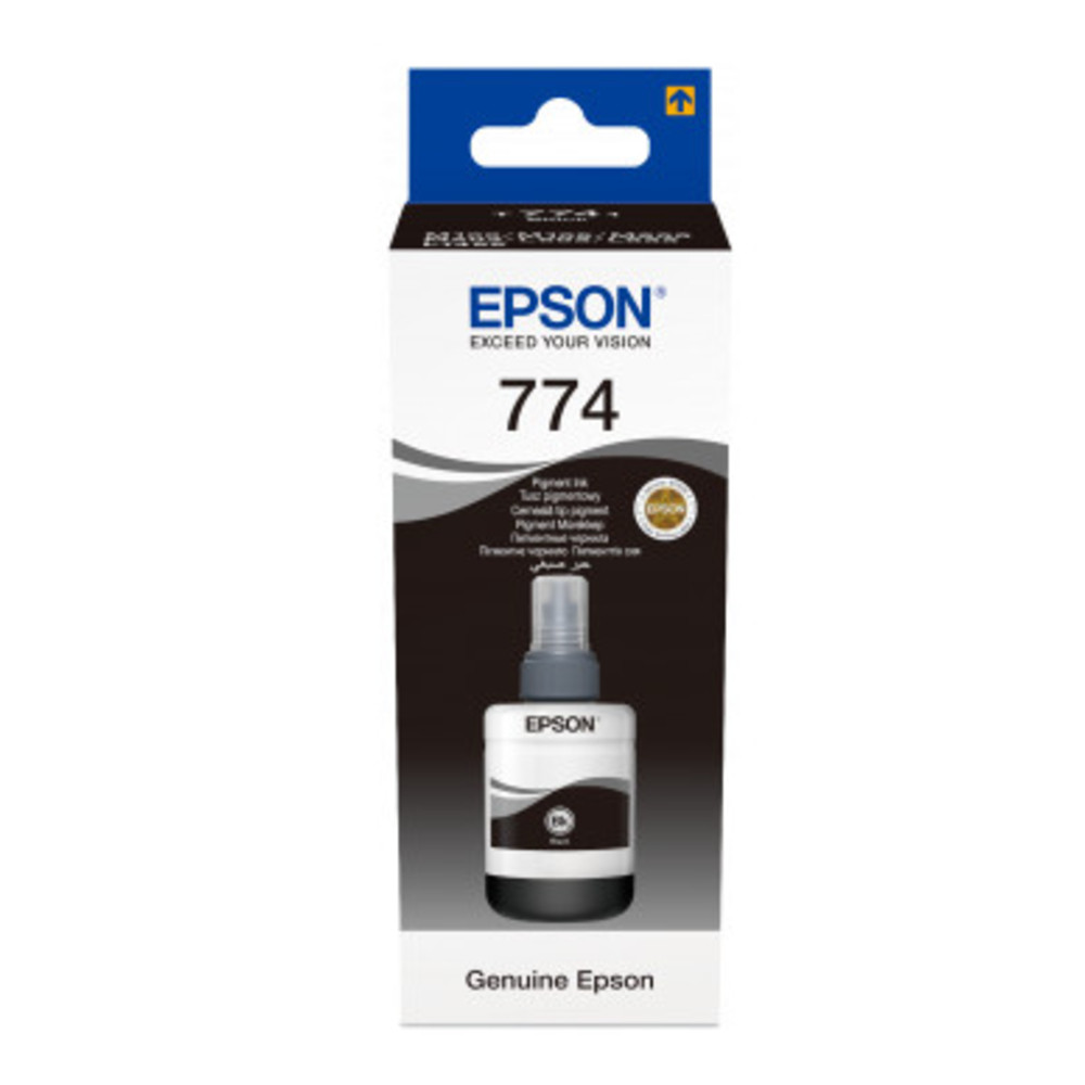 Epson T7741, Noir, Epson, WorkForce M200, M105, M100 EcoTank L655, L605, L1455, 140 ml C13T77414A