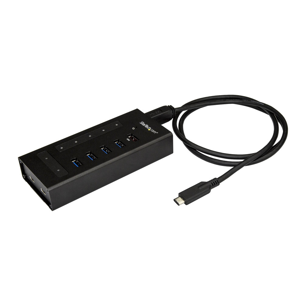 StarTech.com Hub USB-C à 7 ports en métal - USB Type-C vers 5x USB A et 2x USB-C - USB 3.0 - 5Gbps, USB 3.2 Gen 1 (3.1 Gen 1) Type-B, USB 3.2 Gen 1 (3