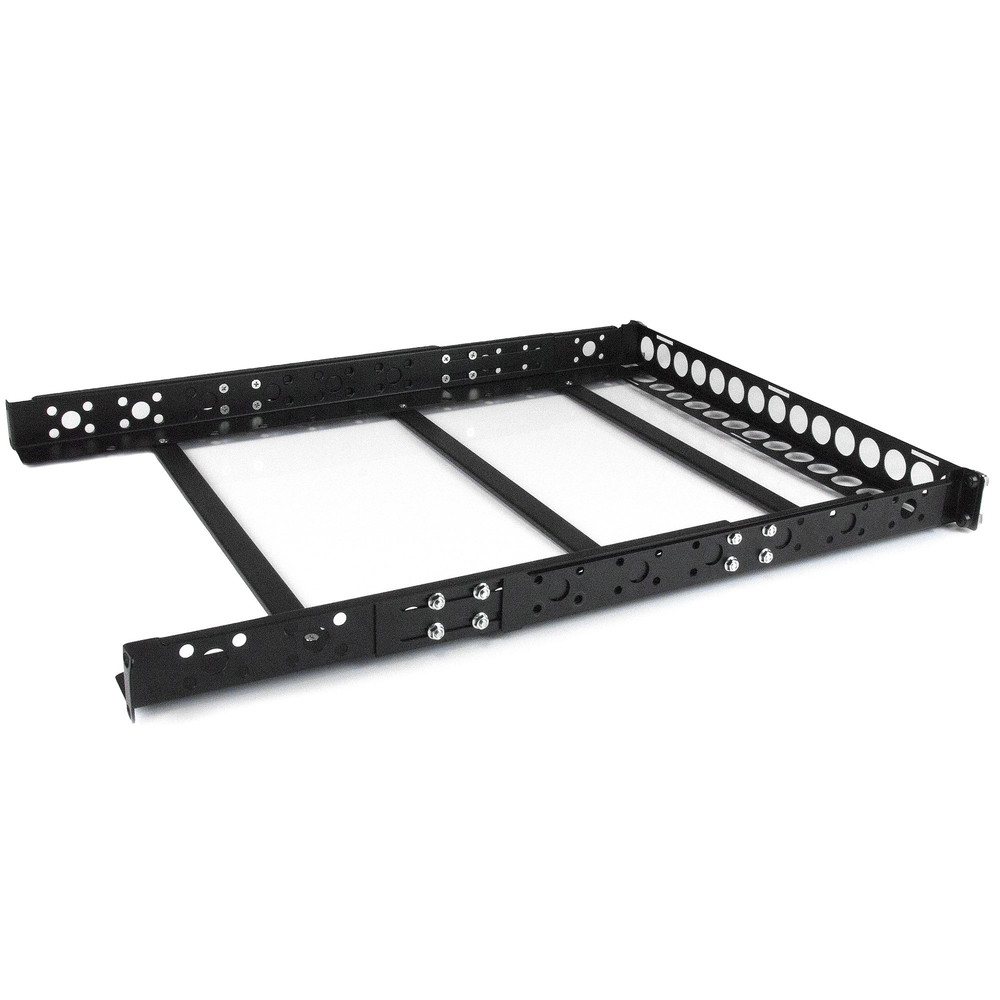 StarTech.com Rails pour Rack Serveur Universels 1U - Rails de Montage Serveur en Rack 19 pouces - Rails de Rack Ajustable pour Baie Informatique/ Rack