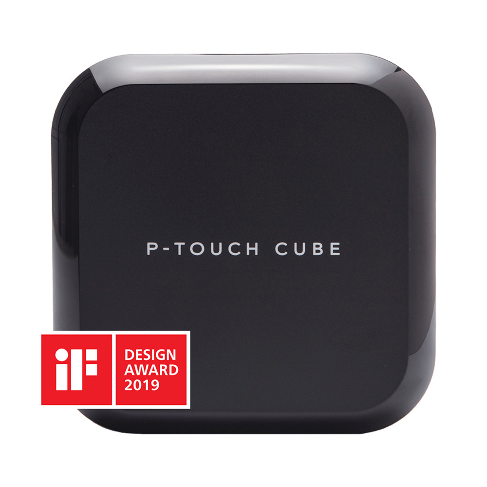 Brother PT-P710BT - P-touch CUBE Plus - imprimante d’étiquettes rechargeable Bluetooth, TZe, Transfert thermique, 180 x 360 DPI, 20 mm/sec, Avec fil &