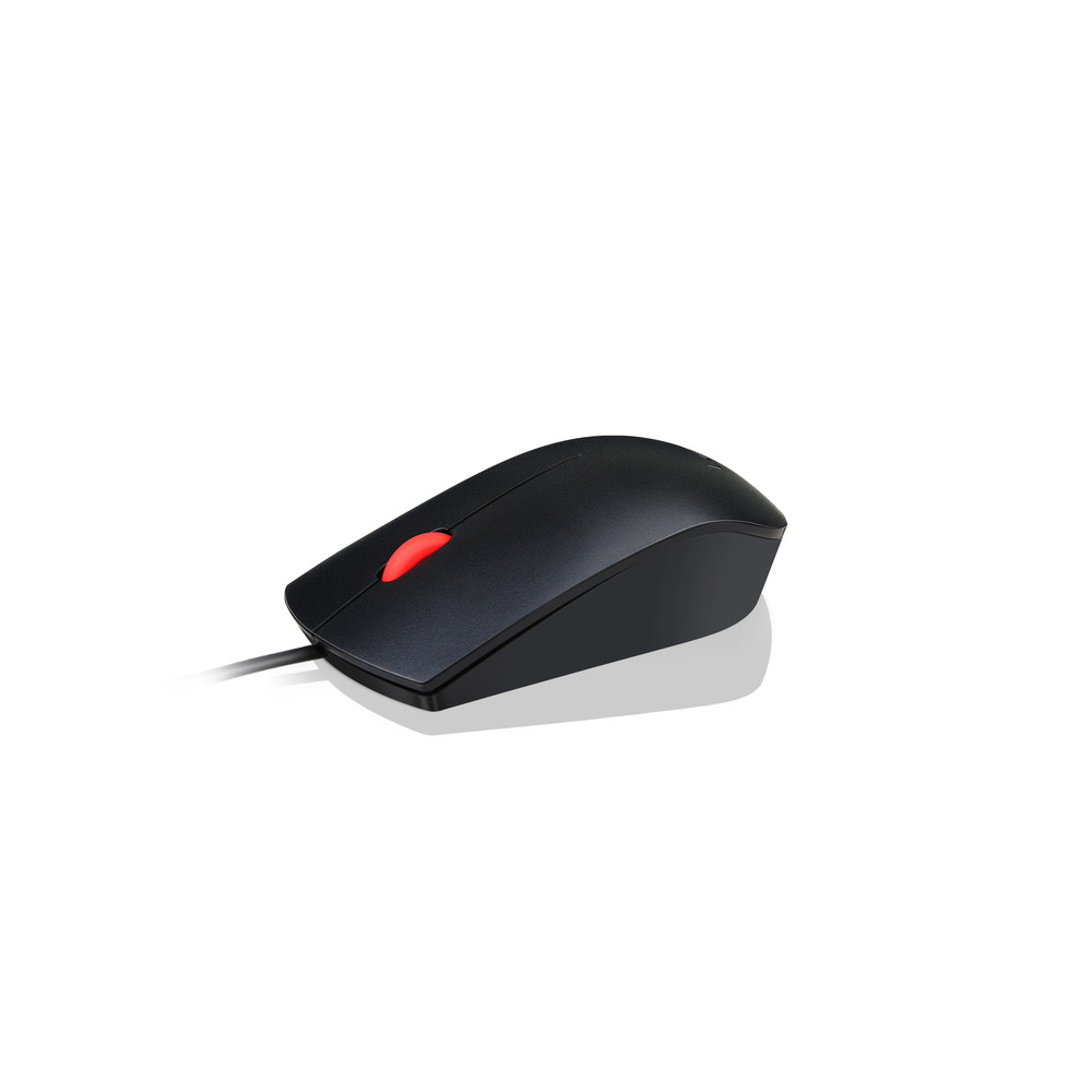 Lenovo 4Y50R20863, Ambidextre, Optique, USB Type-A, 1600 DPI, Noir