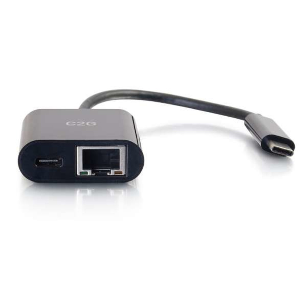 C2G 82408, USB 3.2 Gen 1 (3.1 Gen 1) Type-C, Noir, RJ-45, USB 3.2 Gen 1 (3.1 Gen 1) Type-C, Polyvinyl chloride (PVC), CE, RoHS, 60 W