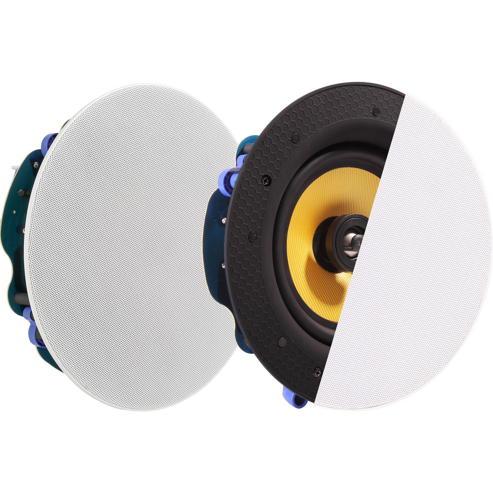 Vision CS-1900, 1-voie, 2.0 canaux, Avec fil, 60 W, 60 - 20000 Hz, Noir, Blanc, Jaune