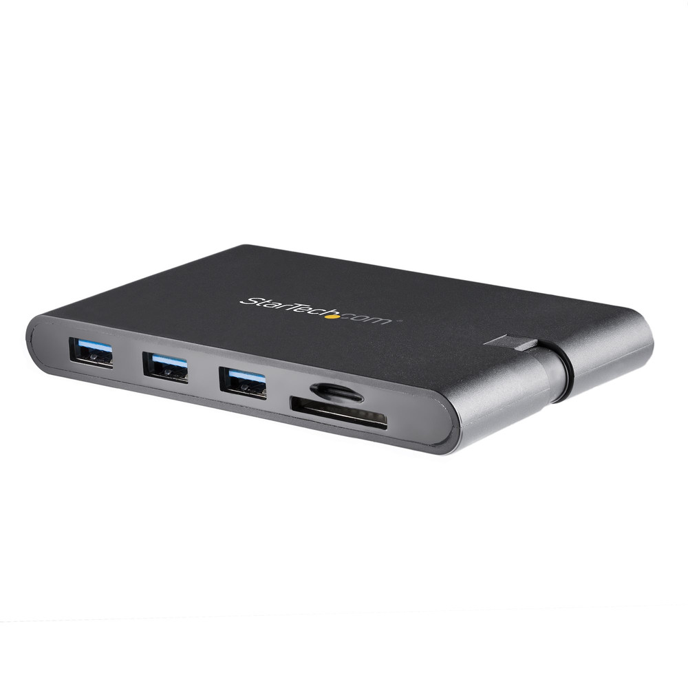 StarTech.com Adaptateur Multiport USB C Mini Dock USB C avec 4K HDMI ou VGA Hub 3x USB 3.0 SD GbE Audio PD Pass Through Station d - vue 2