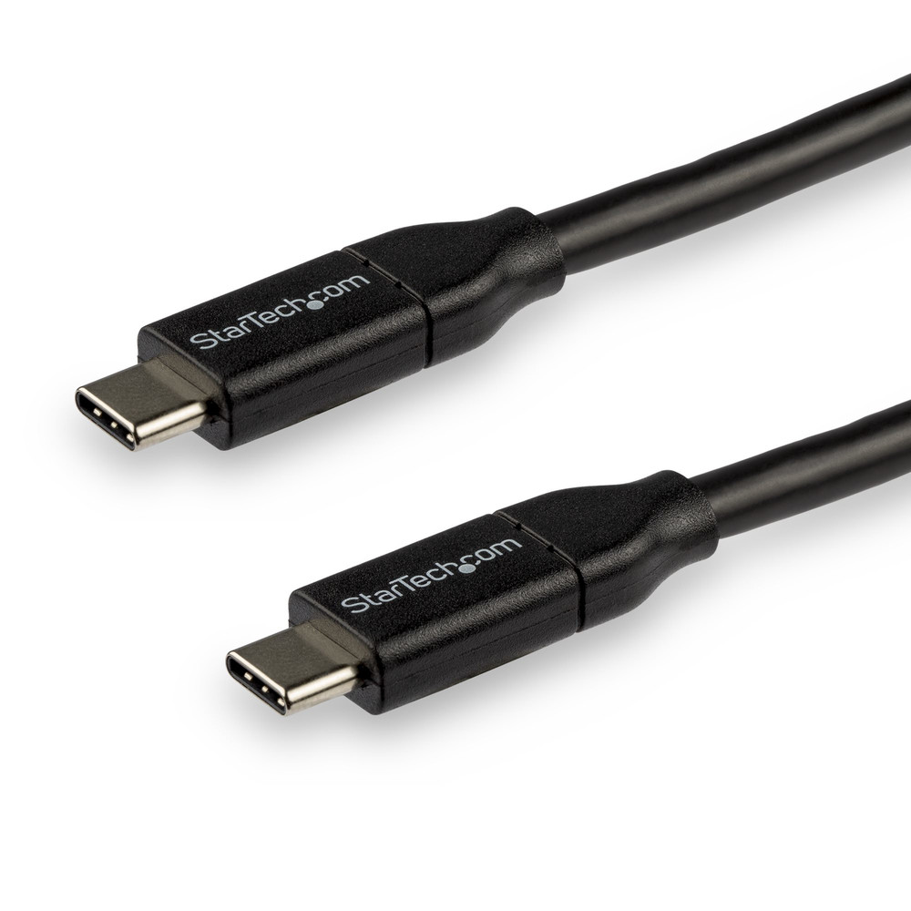 StarTech.com Câble de Charge Rapide USB C de 3m Charge et Synchronisation PD USB 2.0 Certifié USB IF Cordon de Charge USB C 3 USB
