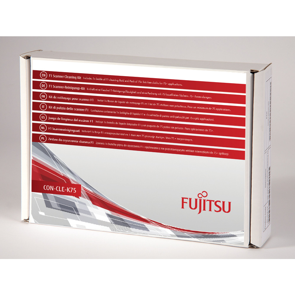 Fujitsu CON-CLE-K75, Chiffons secs de nettoyage d'équipement électronique, Scanner, Multicolore, fi-6400, fi-6670, fi-6750S, fi-6770, fi-6800, fi-5950