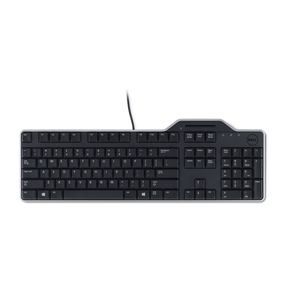 DELL KB813, Standard, Avec fil, USB, Clavier mcanique, AZERTY, Noir KB813-BK-FR