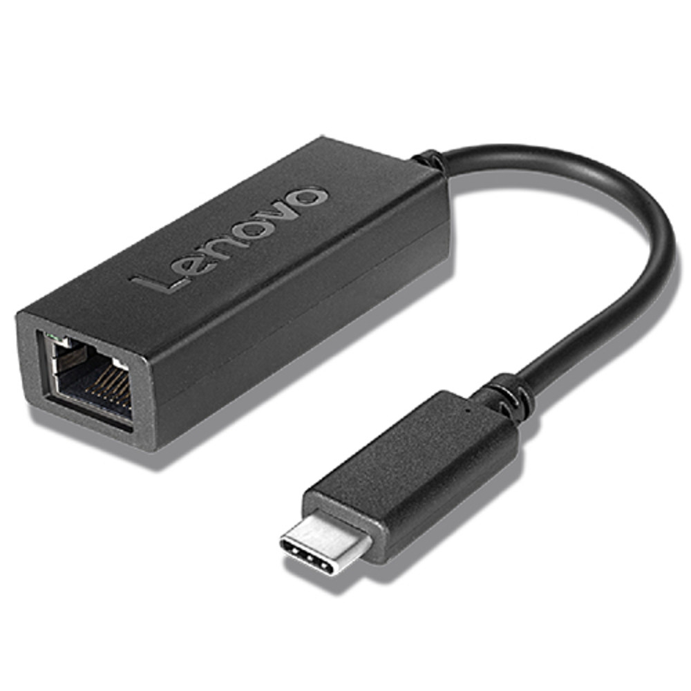 Lenovo 4X90S91831, Avec fil, USB Type-C, Ethernet, Noir