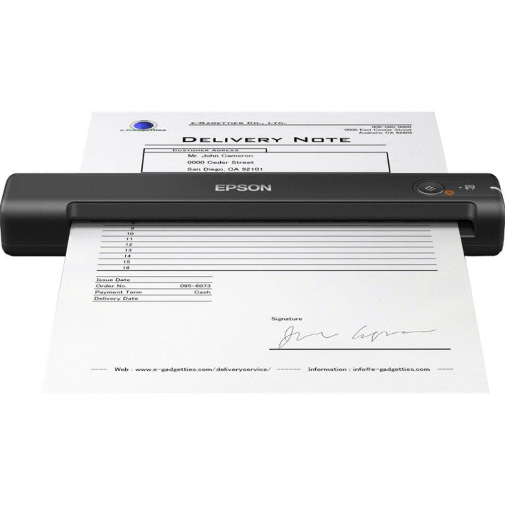 Epson WorkForce ES-50, 600 x 600 DPI, 48 bit, 24 bit, 16 bit, 8 bit, Scanner  feuille portative B11B252401