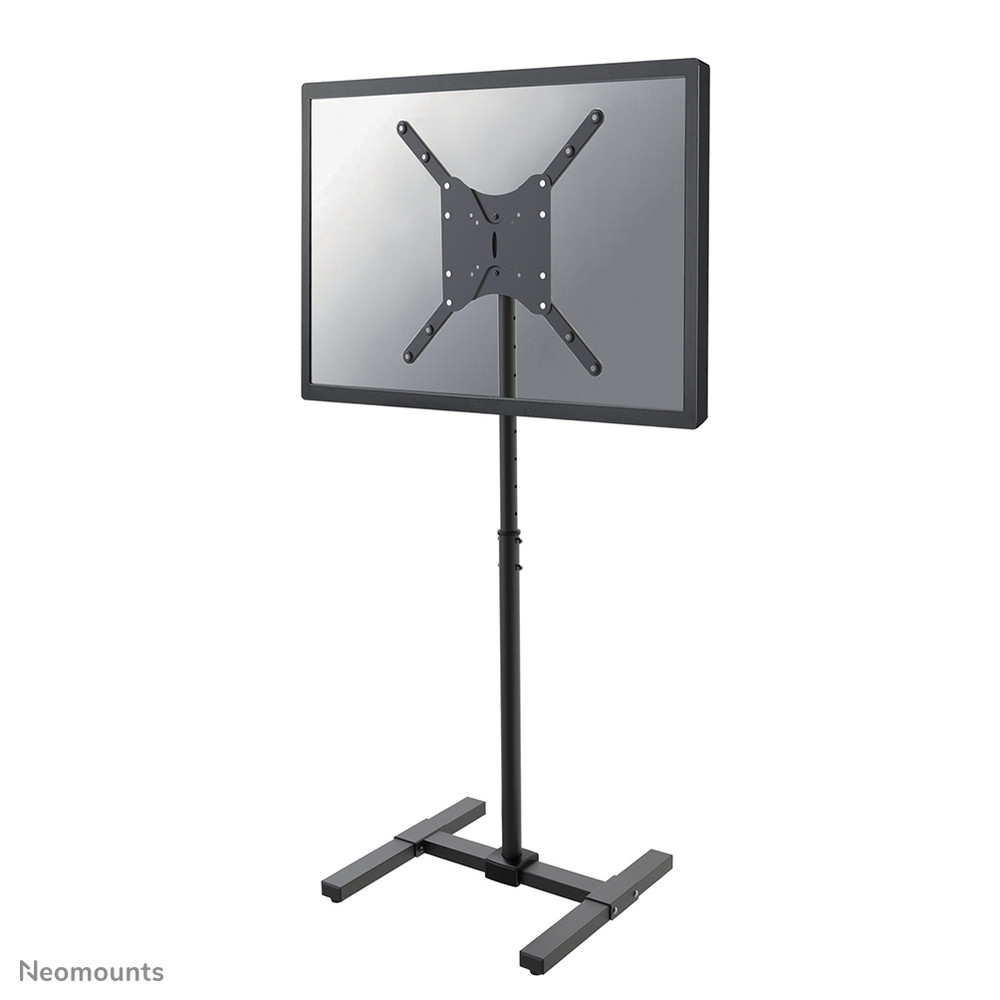 Neomounts support de sol, 20 kg, 25,4 cm (10'), 139,7 cm (55'), 75 x 75 mm, 400 x 400 mm, 750 - 1240 mm NS-FS100BLACK